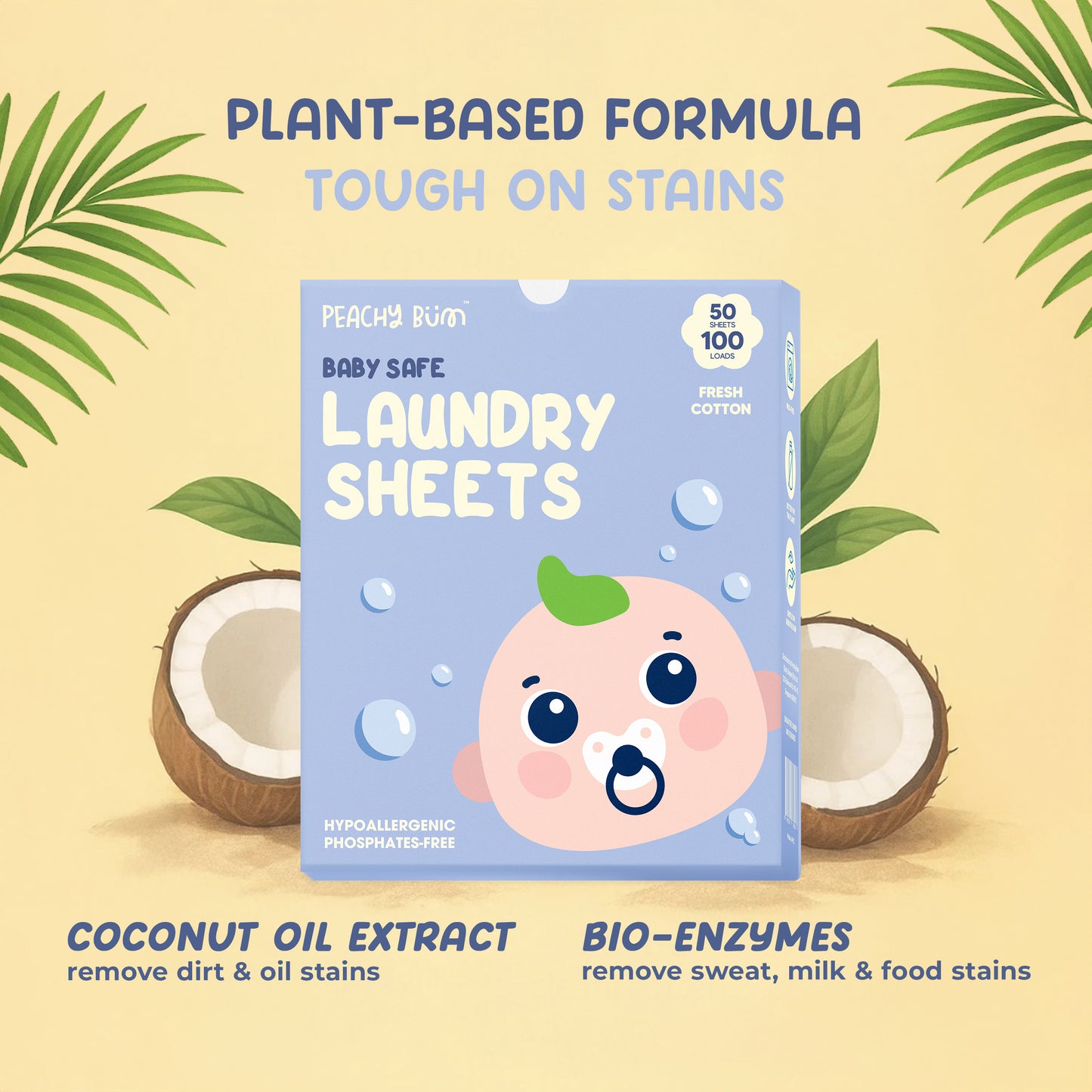 Baby Safe Laundry Sheets
