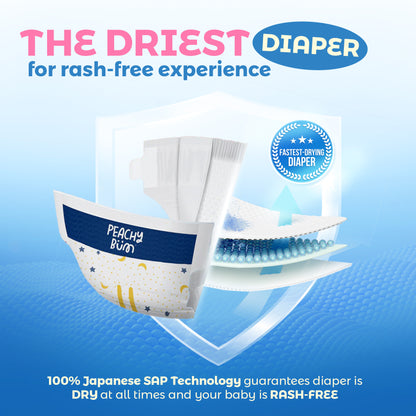 1 Pack Cloud Soft Diaper Pants