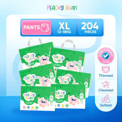 [2 Cartons] 6 Pack Cloud Soft Diapers