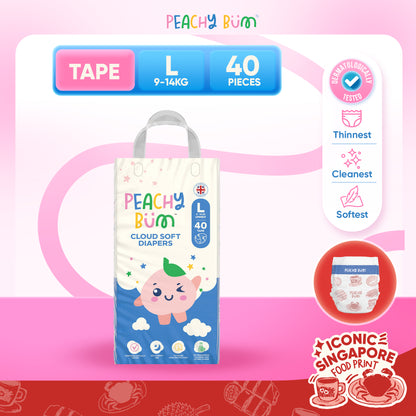 [1 Pack] Cloud Soft Diapers
