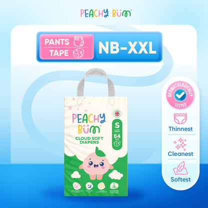 [1 Pack] Cloud Soft Diapers